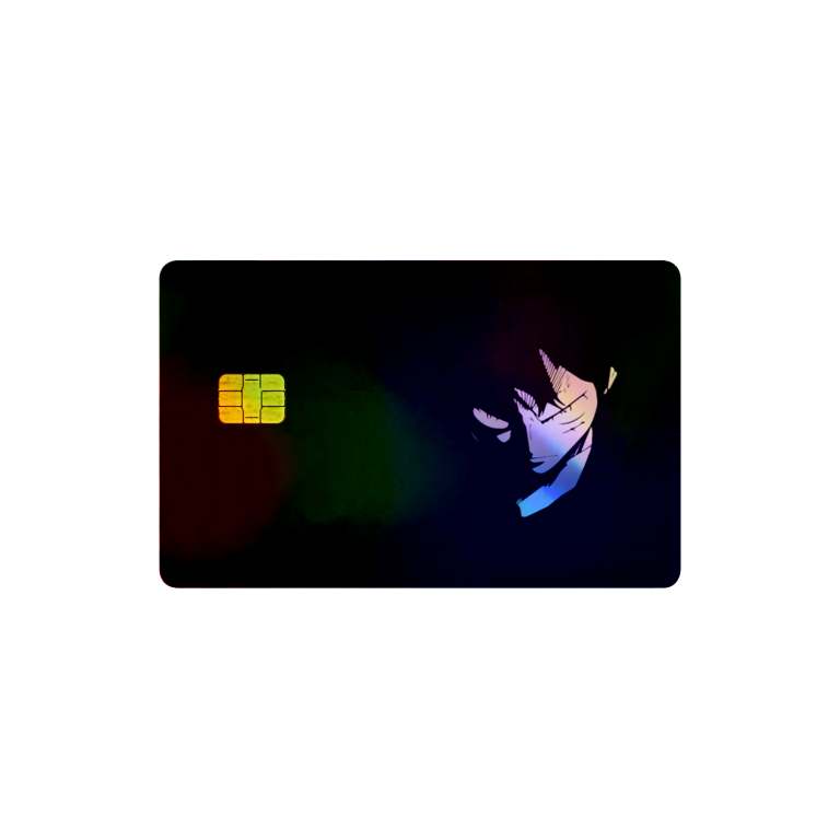 Anime 5 Holographic Card Skin