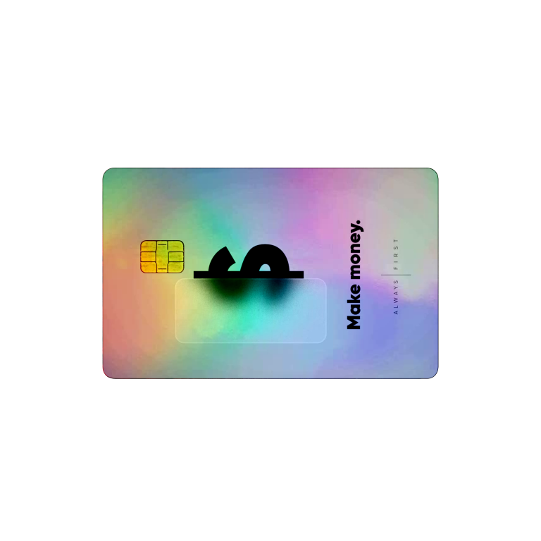 Blur Holographic Card Skin