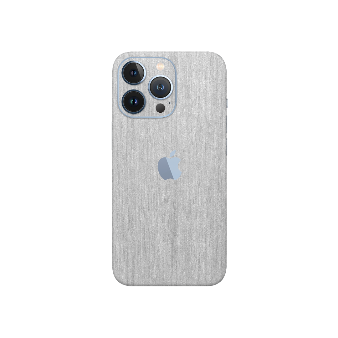 Brushed Aluminum Skin for iPhone 13 Pro