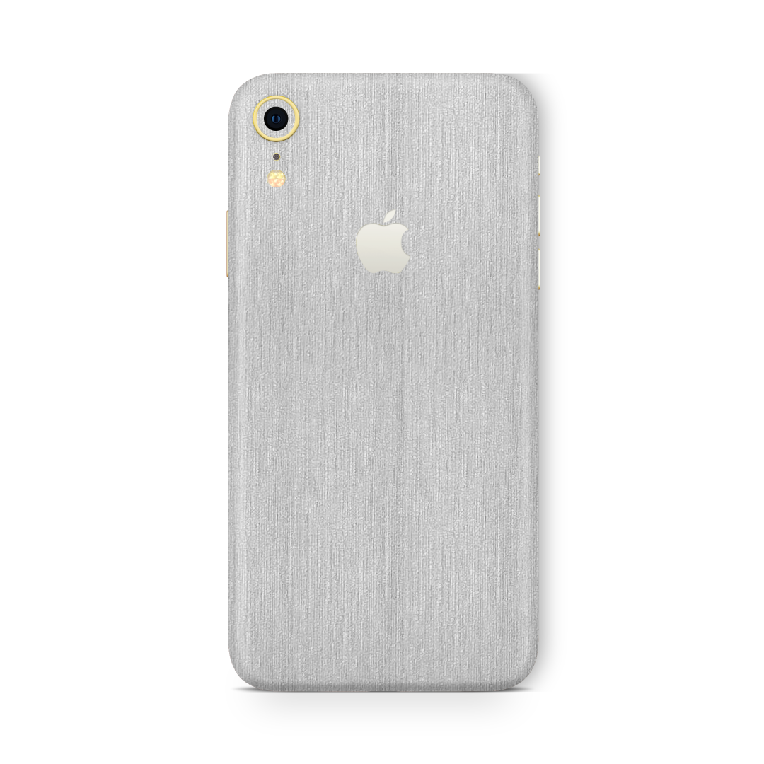 Brushed Aluminum Skin for iPhone XR