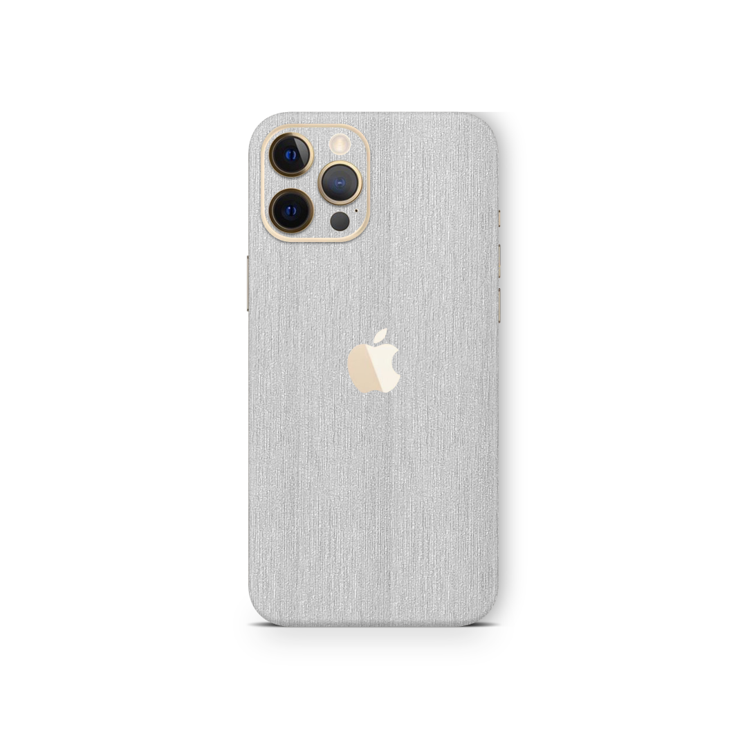 Brushed Aluminum Skin for iPhone 12 Pro