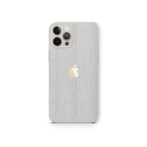 Brushed Aluminum Skin for iPhone 12 Pro