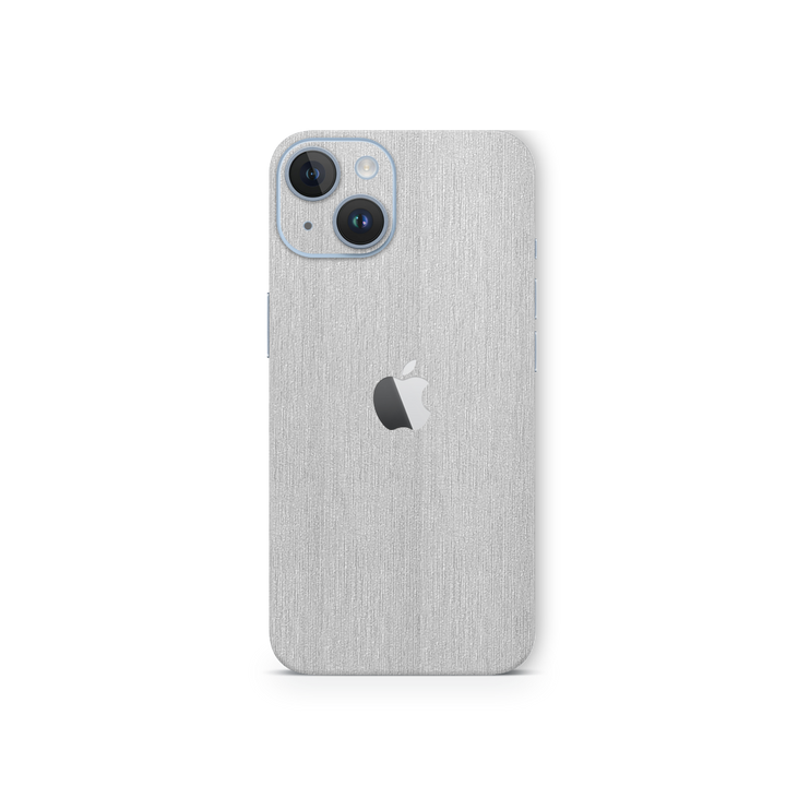Brushed Aluminum Skin for iPhone 14 Plus