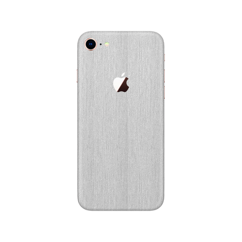 Brushed Aluminum Skin for iPhone 8