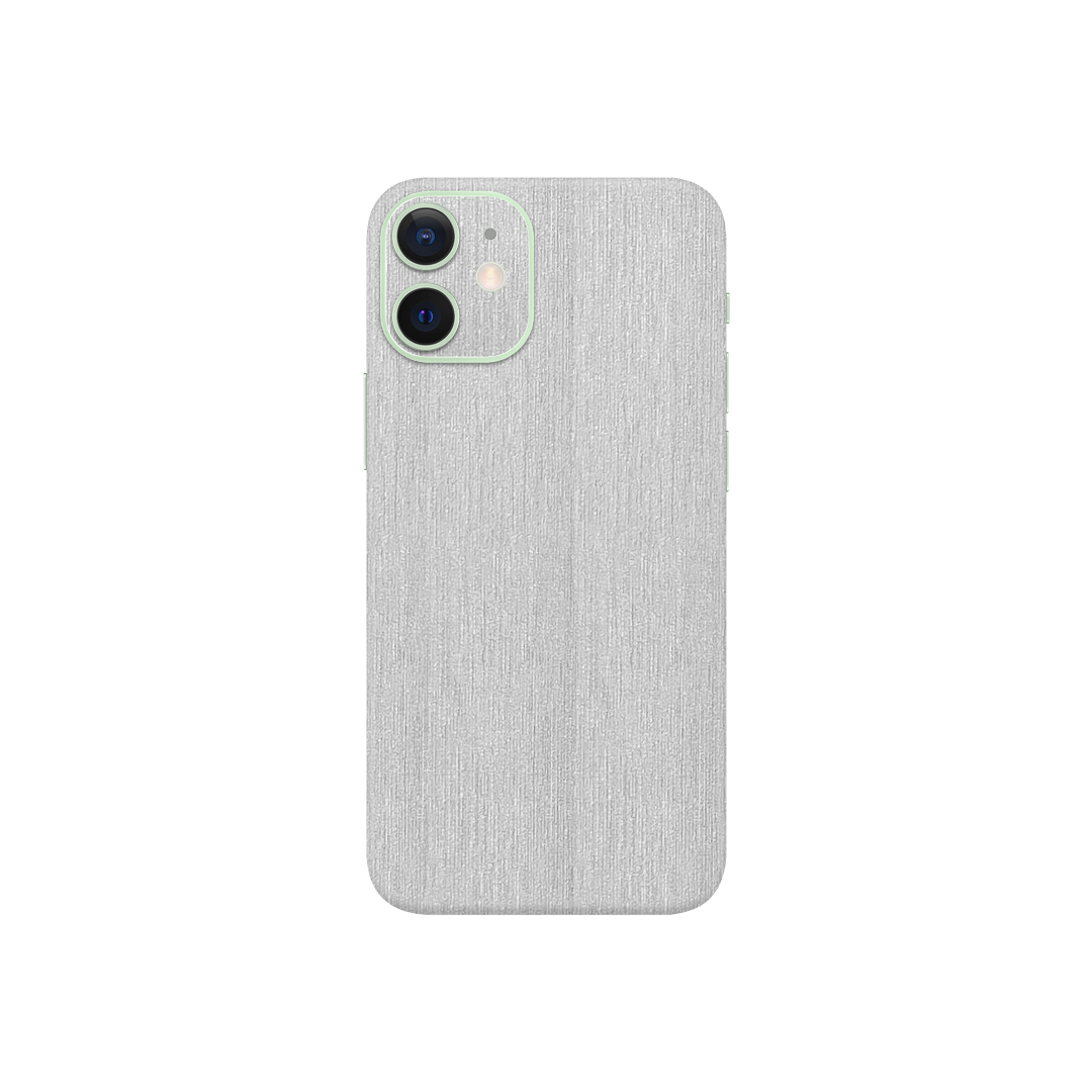 Brushed Aluminum Skin for iPhone 12 Mini