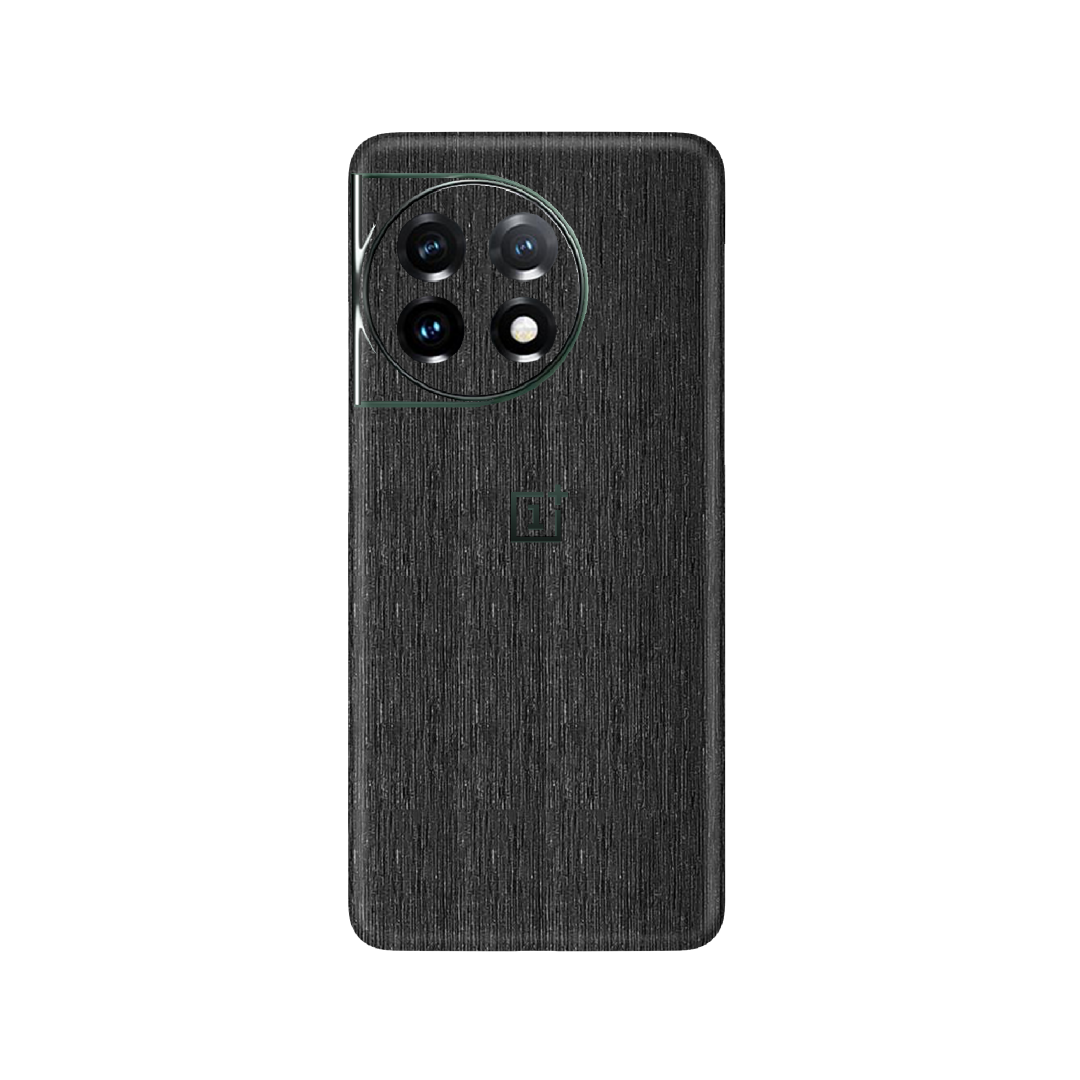 Brushed Black Metallic Skin for OnePlus 11 5G