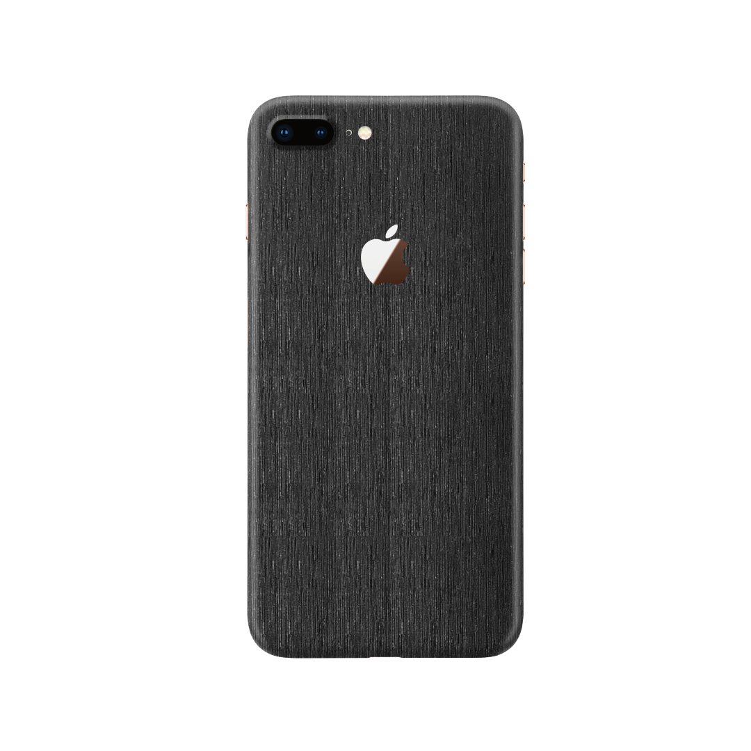 Brushed Black Metallic Skin for iPhone 7 Plus