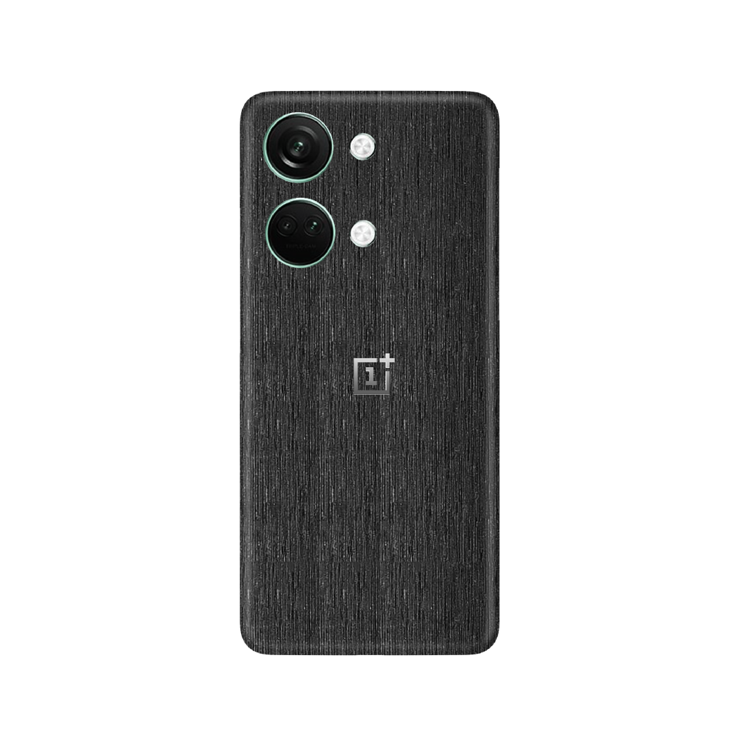 Brushed Black Metallic Skin for OnePlus Nord 3 5G