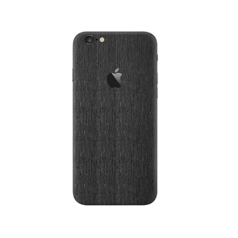 Brushed Black Metallic Skin for iPhone 6/6s