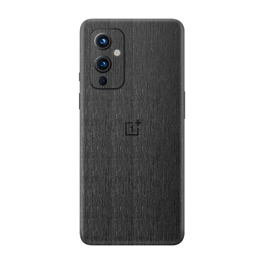 Brushed Black Metallic Skin for OnePlus 9