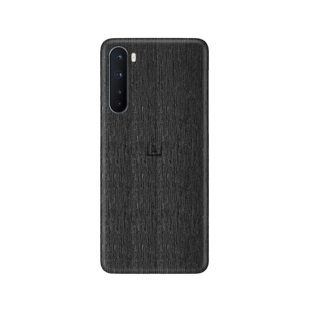 Brushed Black Metallic Skin for OnePlus Nord 5G