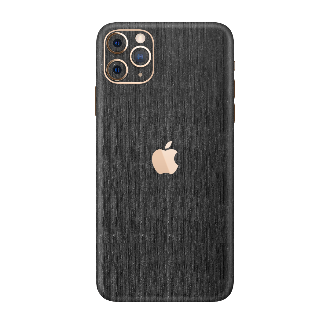 Brushed Black Metallic Skin for iPhone 11 Pro Max