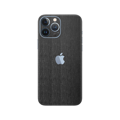 Brushed Black Metallic Skin for iPhone 13 Pro Max