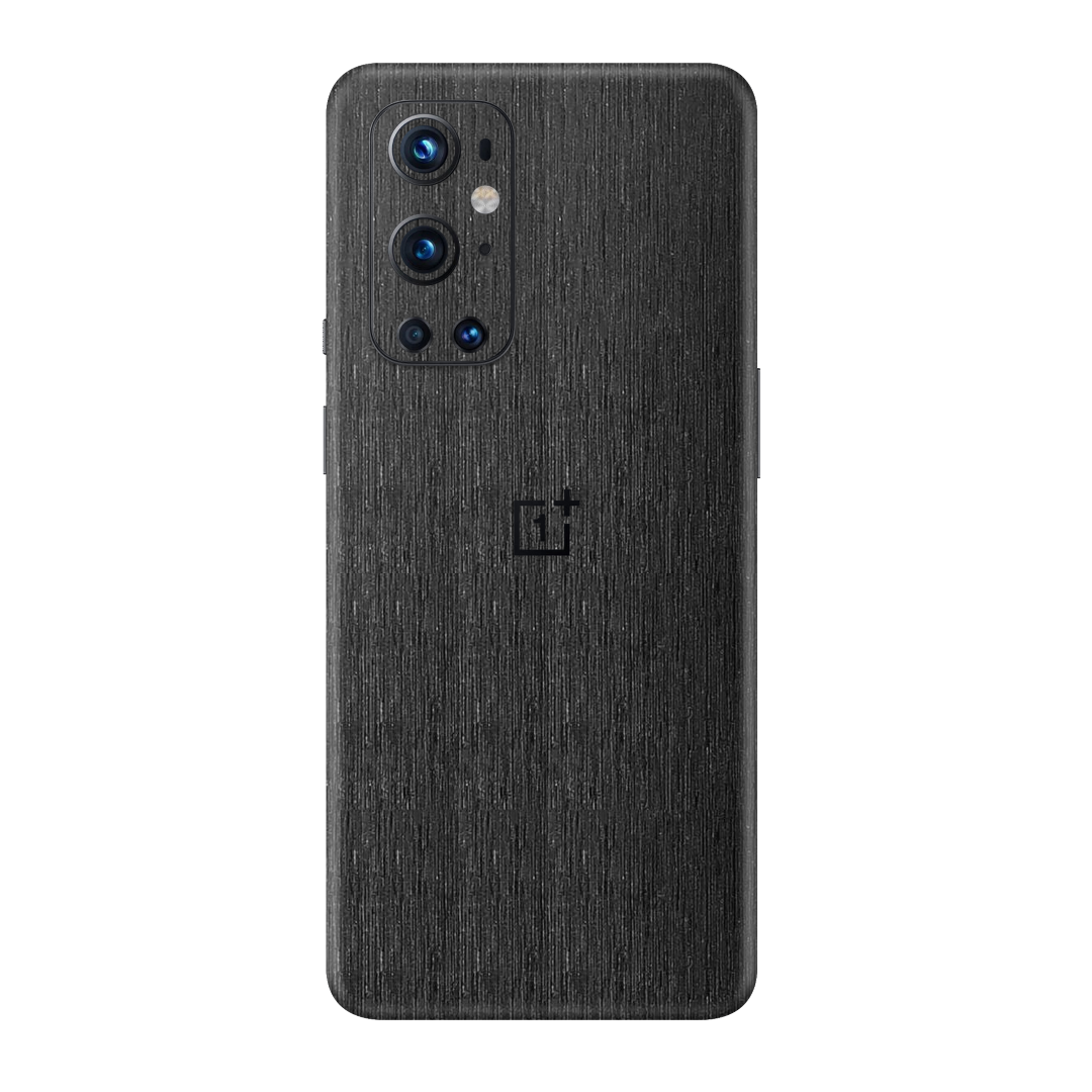 Brushed Black Metallic Skin for OnePlus 9 Pro