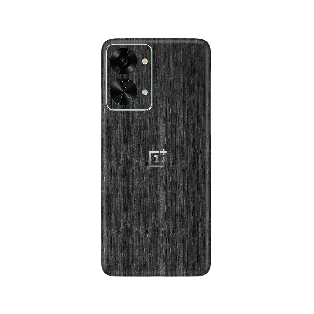 Brushed Black Metallic Skin for OnePlus Nord 2T 5G