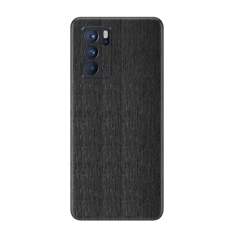 Brushed Black Skin for Oppo Reno 6 Pro