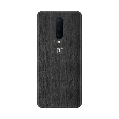 Brushed Black Metallic Skin for OnePlus 8