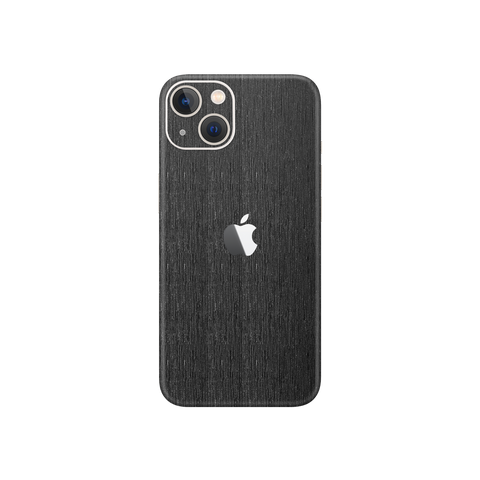 Brushed Black Metallic Skin for iPhone 13