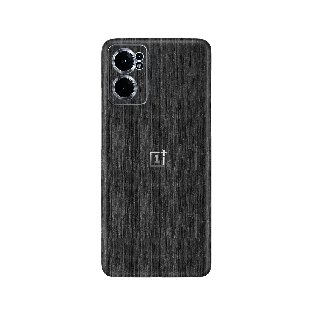 Brushed Black Metallic Skin for OnePlus Nord CE 2 5G