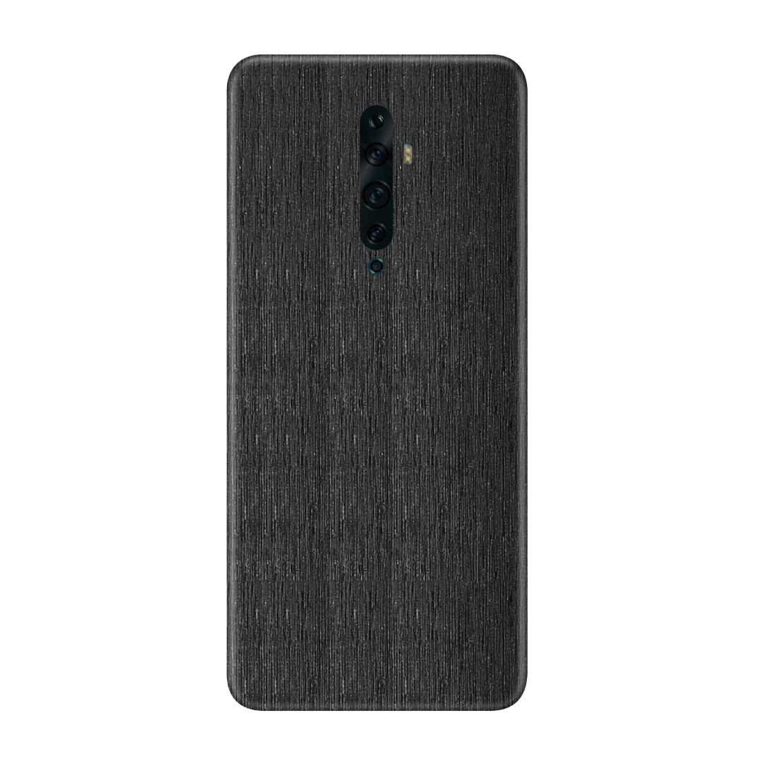 Brushed Black Skin for Oppo Reno 2f