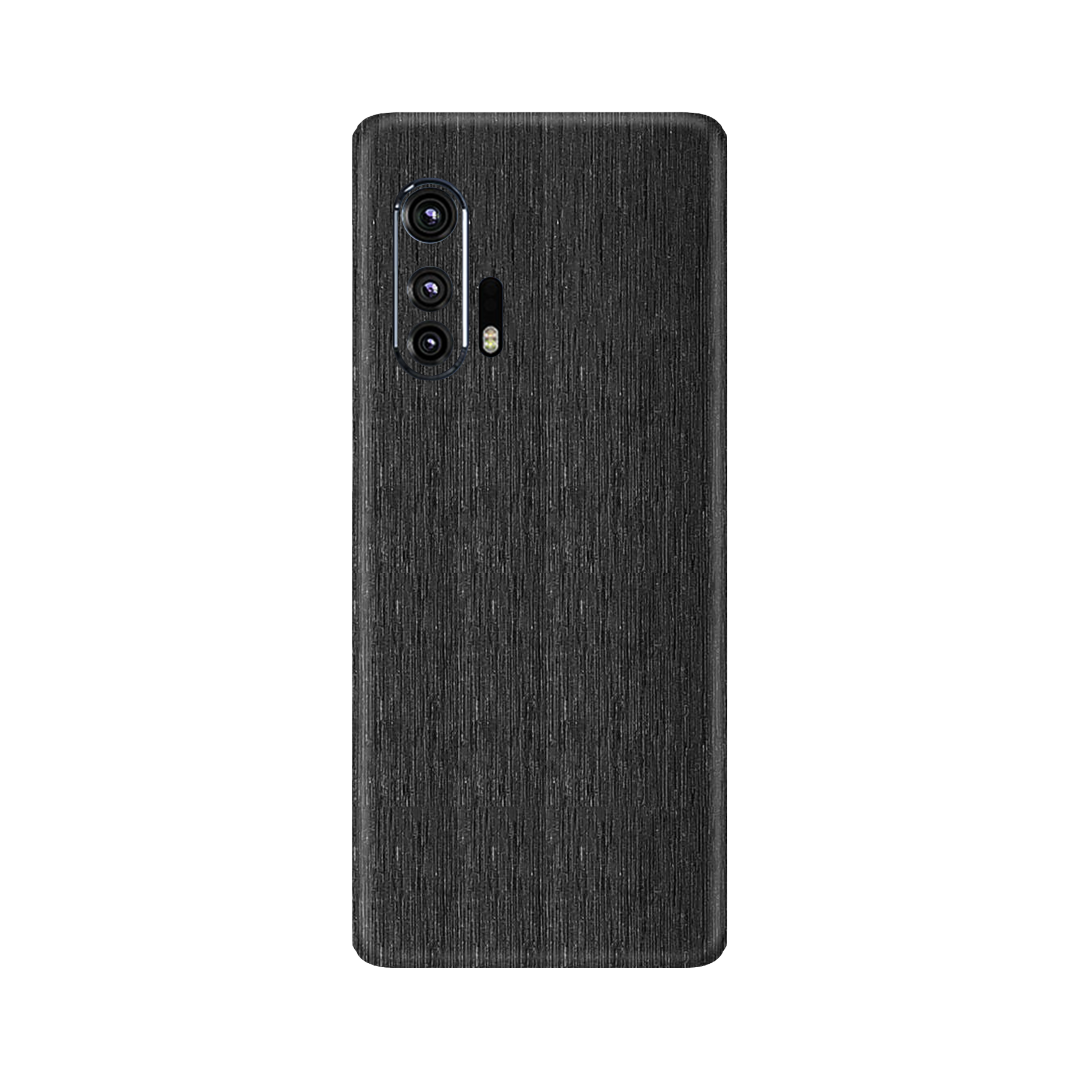 Brushed Black Skin for Motorola Edge Plus