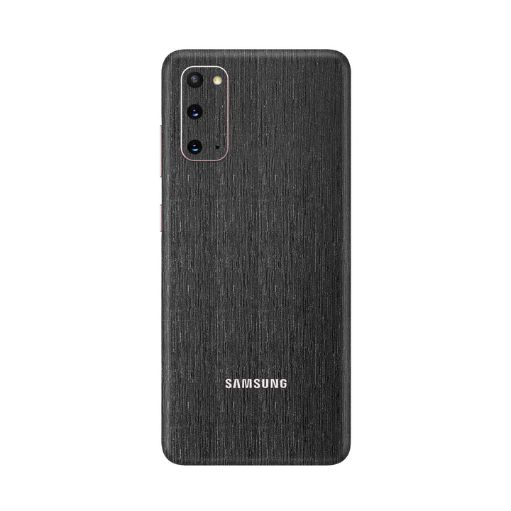 Brushed Black Metallic Skin for Samsung S20
