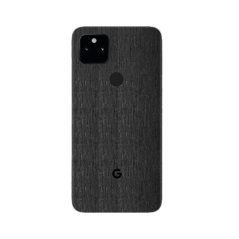 Brushed Black Metallic Skin for Google Pixel 5A