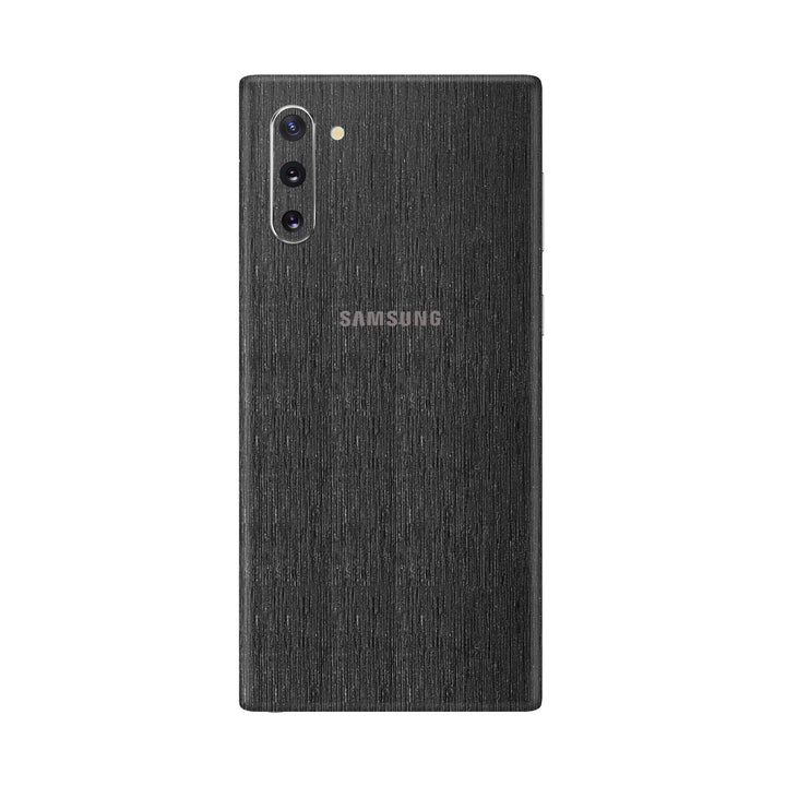 Brushed Black Metallic Skin for Samsung Note 10