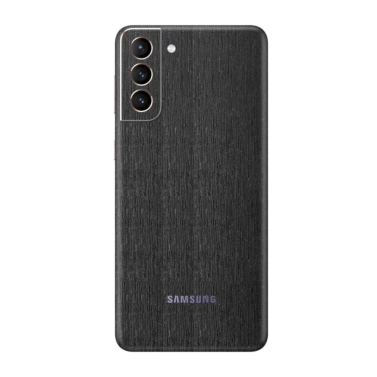 Brushed Black Metallic Skin for Samsung S22 Plus