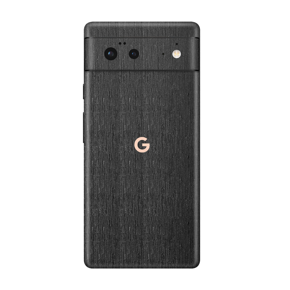 Brushed Black Metallic Skin for Google Pixel 6A