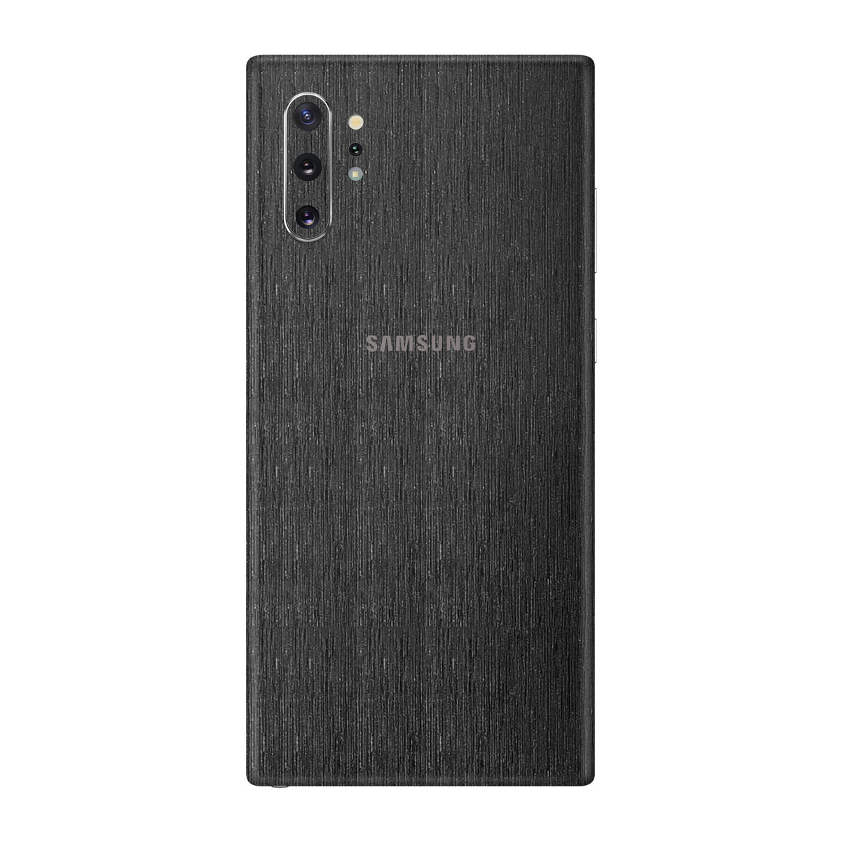 Brushed Black Metallic Skin for Samsung Note 10 Plus