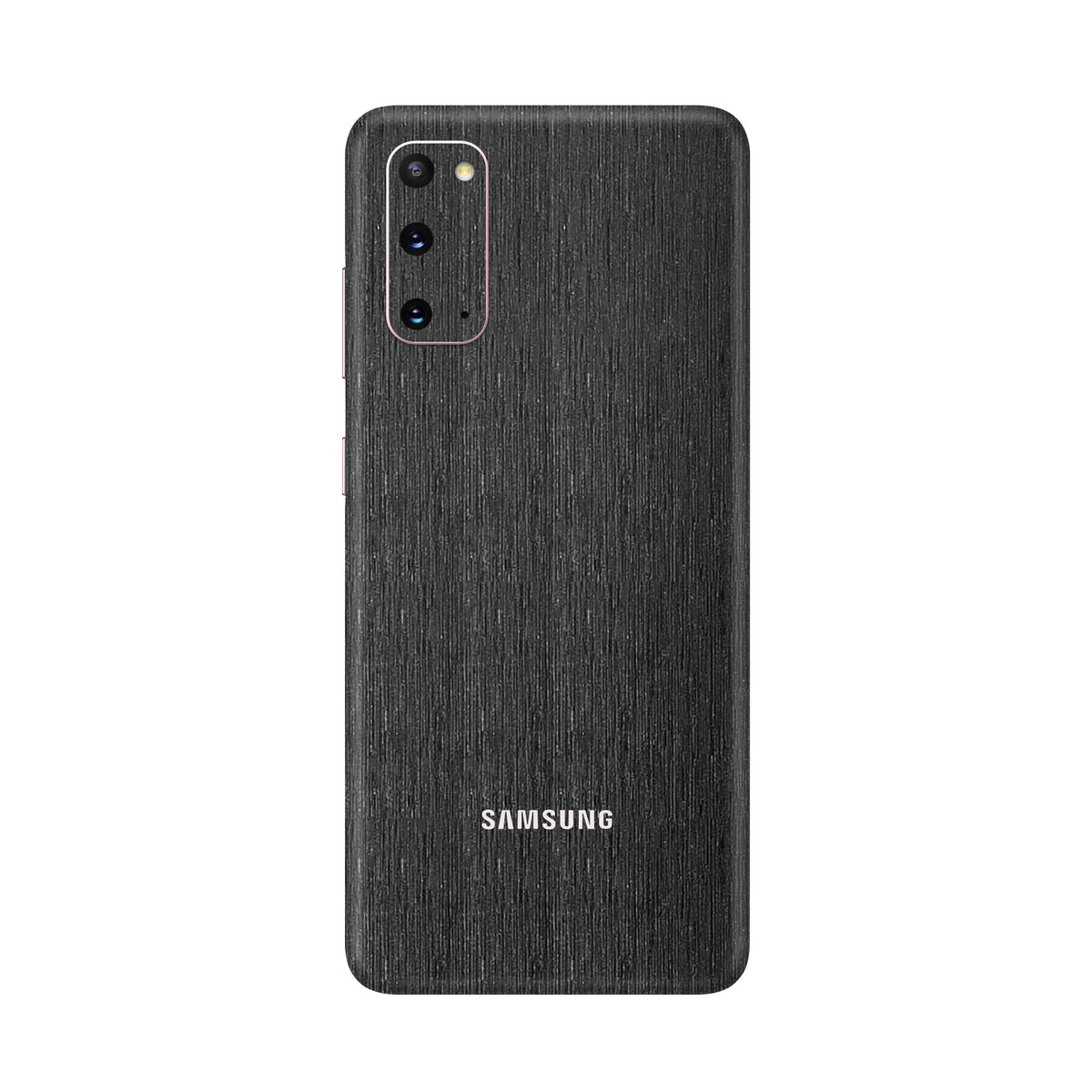 Brushed Black Metallic Skin for Samsung S20 Plus