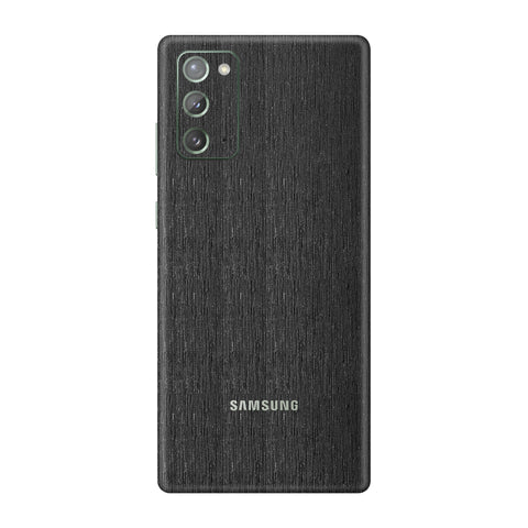 Brushed Black Metallic Skin for Samsung Note 20