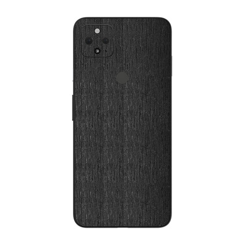 Brushed Black Metallic Skin for Google Pixel 5