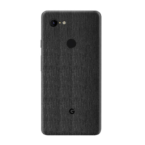 Brushed Black Metallic Skin for Google Pixel 3 XL