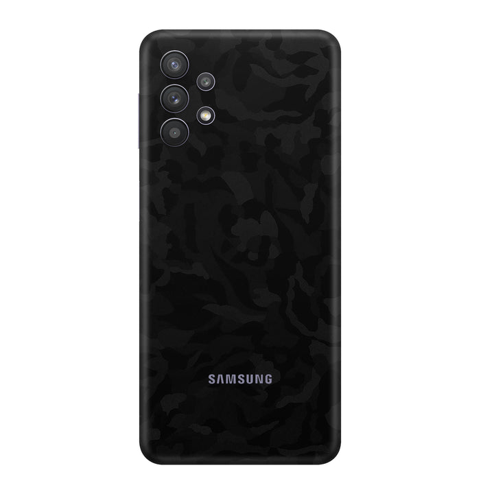 Camo Black Skin for Samsung A32