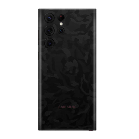 Camo Black Skin for Samsung S23 Ultra