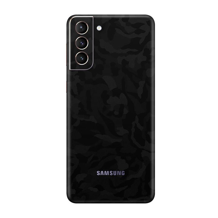 Camo Black Skin for Samsung S21 FE