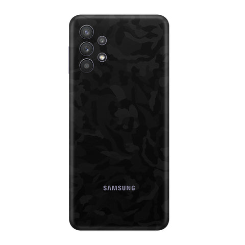 Camo Black Skin for Samsung A72