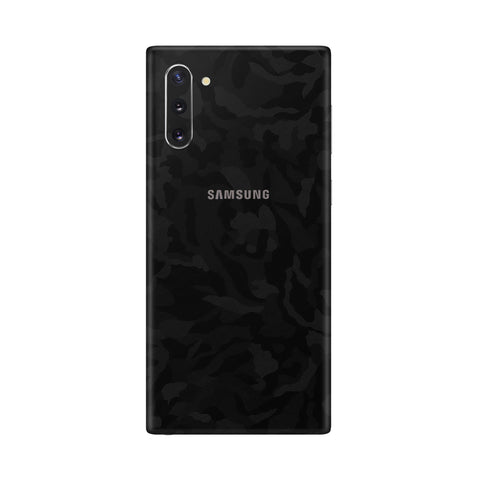 Camo Black Skin for Samsung Note 10