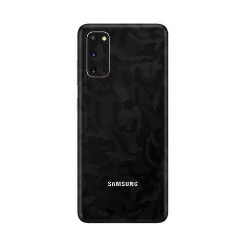 Camo Black Skin for Samsung S20