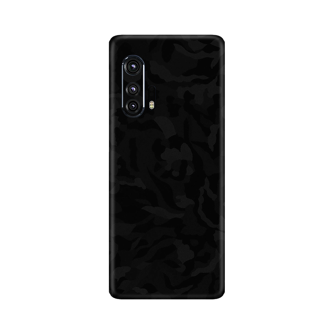 Camo Black Skin for Motorola Edge Plus