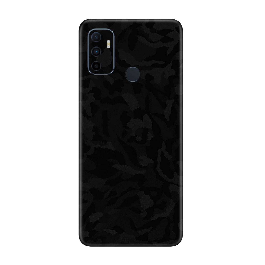 Camo Black Skin for Oppo A53