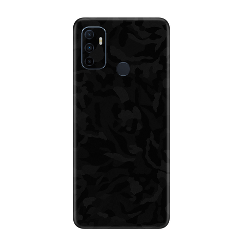 Camo Black Skin for Oppo A53