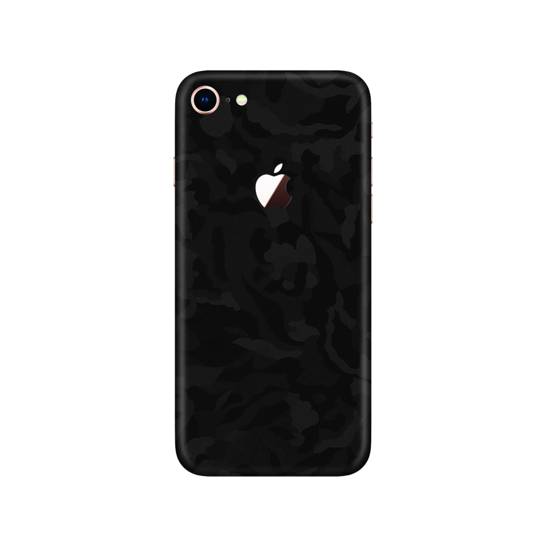 Camo Black Skin for iPhone 7