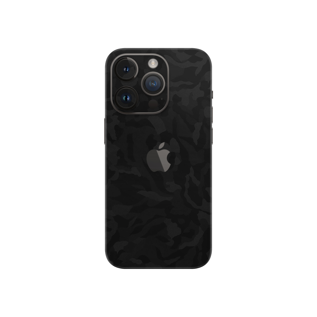 Camo Black Skin for Iphone 15 Pro