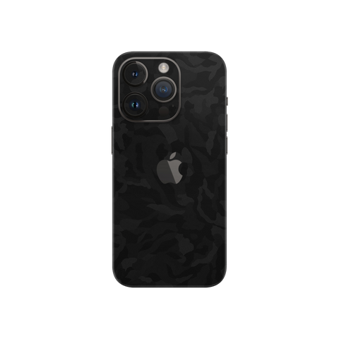 Camo Black Skin for Iphone 15 Pro