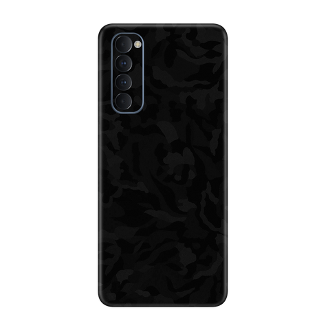 Camo Black Skin for Oppo Reno 4 Pro