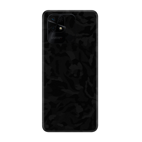 Camo Black Skin for Redmi 10c