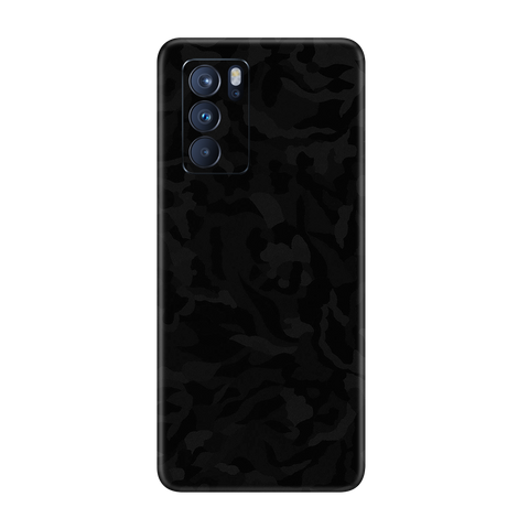 Camo Black Skin for Oppo Reno 6 Pro